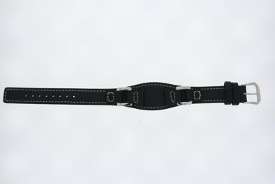 Horlogeband Fossil ES1074 Onderliggend Leder Zwart 14mm Horlogeband Fossil ES1074 Onderliggend Leder Zwart 14mm