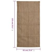 Jutezakken 10 stuks 340 g/m² 65x135 cm 100% jute - thumbnail