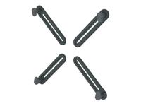 Neomounts LCD-snelsluiting Zwart - thumbnail