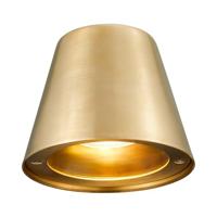 Buitenlamp messing downlighter &apos;Aleria&apos; GU10 - thumbnail
