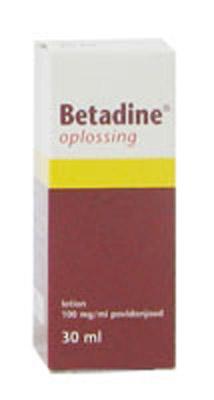 Betadine jodium 30 ml - Betadine jodium 30 ml