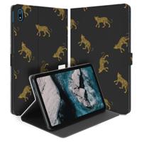 Uniek Nokia T20 Tablethoesje met Stand - Leopards Design | B2C Telecom - thumbnail