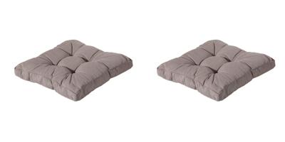 Florance zit Panama taupe 73 cm x 73 cm (2 stuks) Madison - Madison Florance zit Panama taupe 73 cm x 73 cm (2 stuks) Madison - Madison