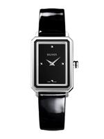 Horlogeband Balmain B43913266 / 1732665 Leder Zwart 16mm - thumbnail