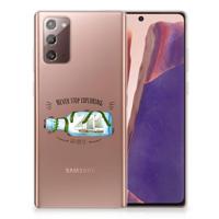 Samsung Note 20 Telefoonhoesje met Naam Boho Bottle - thumbnail