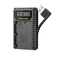 Nitecore UCN3 Pro Compacte dubbele lader voor Canon LP E6 (N) met USB zwart - thumbnail