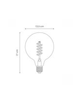 Home sweet home LED lamp Spiral globe G125 4W dimbaar - smoke - thumbnail