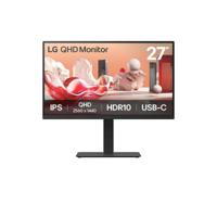 LG Electronics 27BA75QB-B LED-monitor Energielabel E (A - G) 68.6 cm (27 inch) 2560 x 1440 Pixel 16:9 5 ms DisplayPort - thumbnail