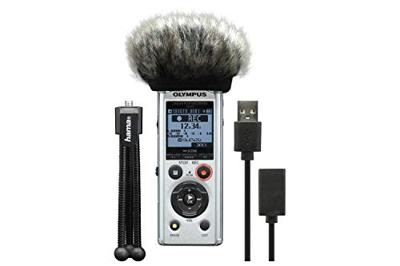 Olympus LS-P1 Podcaster Kit Digitaal dicteerapparaat Opnameduur (max.) 123 h Zilver Olympus LS-P1 Podcaster Kit Digitaal dicteerapparaat Opnameduur (max.) 123 h Zilver