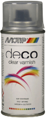 MOTIP Deco Blanke Lak | Zijdemat | 400ml - 01654