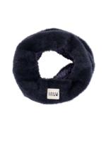 LOOXS Little winter col sjaal meisjes - navy blauw - gebreid/bond - thumbnail