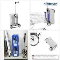 Andersen Boodschappentrolley Unus Shopper Eske 75cm-Yellow - thumbnail