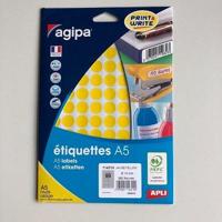 Apli mapje permanent 15mm rond geel 960x - thumbnail