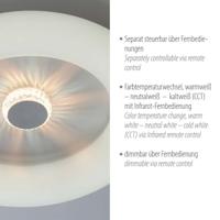 Just Light Ronde plafondlampVertigo wit Ø 50cm - 14383-16 - thumbnail