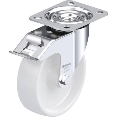 Blickle LE-PPN 125G-FI Zwenkwiel met rem Wieldiameter: 125 mm Draagvermogen (max.): 150 kg 1 stuk(s)