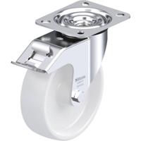 Blickle LE-PPN 125G-FI Zwenkwiel met rem Wieldiameter: 125 mm Draagvermogen (max.): 150 kg 1 stuk(s) - thumbnail