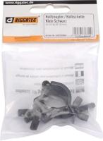 Riggatec Halfcoupler Small zwart 20mm - thumbnail
