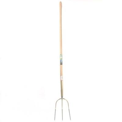 Hooivork 3 tands, steel 4.5vt 135 cm.