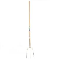 Hooivork 3 tands, steel 4.5vt 135 cm. - thumbnail
