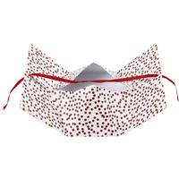 Vivi Gade Cadeaudoos, stippen, afm 15x7x8 cm, 250 gr, rood, 3 stuk/ 1 doos - thumbnail