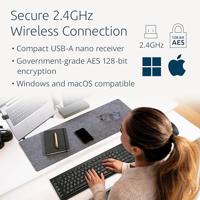 Kensington EQ draadloze deskset KM150, qwerty - thumbnail