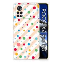 Xiaomi Poco X4 Pro 5G | TPU bumper | Dots - thumbnail