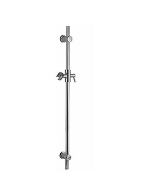 Glijstang Hotbath Mate 75cm rond ⌀1,8cm Geborsteld Nikkel