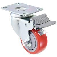 TOOLCRAFT Wiel met hoog draagvermogen Wieldiameter: 76 mm Draagvermogen (max.): 100 kg 1 stuk(s) - thumbnail