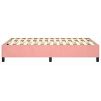 Bedframe fluweel roze 120x200 cm - thumbnail