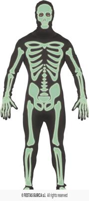 Glow In The Dark Morphsuit Skelet
