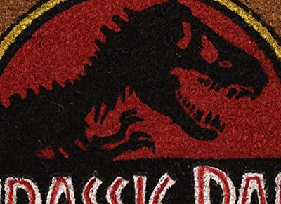 Jurassic Park Doormat Logo 60 x 40 cm