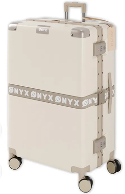 Onyx lichtgewicht Reiskoffer - Tsa Slot - Spinner Wielen - 100 L