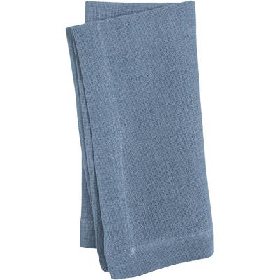 Creativ Company Stoffen servet, afm 42x42 cm, 185 gr, pigeon blue, 2 stuk/ 1 doos Creativ Company Stoffen servet, afm 42x42 cm, 185 gr, pigeon blue, 2 stuk/ 1 doos