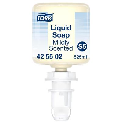 Handzeep Tork S5 Premium vloeibaar 525ml mild 425502 | 8 stuks Handzeep Tork S5 Premium vloeibaar 525ml mild 425502 | 8 stuks