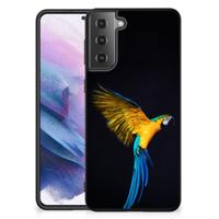 Samsung Galaxy S21 Plus Dierenprint Telefoonhoesje Papegaai - thumbnail