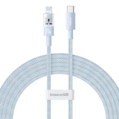 Baseus Gem USB-C naar iP snellaadkabel 2 m 20 W Blauw