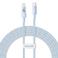 Baseus Gem USB-C naar iP snellaadkabel 2 m 20 W Blauw - thumbnail