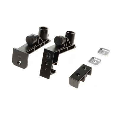 HS geleiderset gelijkliggend zwart HS geleiderset gelijkliggend zwart