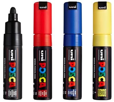 Markeerset Uni-Ball PC-7M Basic Multicolour