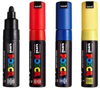 Markeerset Uni-Ball PC-7M Basic Multicolour - thumbnail