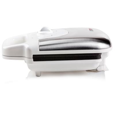 DOMO DO9222W XL Tasty Wafelijzer Controlelampje, Inklapbaar, Anti-aanbaklaag Wit
