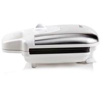 DOMO DO9222W XL Tasty Wafelijzer Controlelampje, Inklapbaar, Anti-aanbaklaag Wit - thumbnail