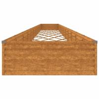 Plantenbak verhoogd 1150x100x36 cm cortenstaal - thumbnail