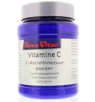 Nova Vitae Vitamine C L-Ascorbinezuur Poeder 1000gr - thumbnail