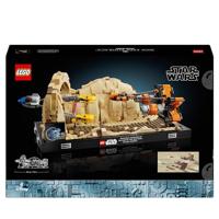 LEGO star wars 75380 mos espa podrace diorama - thumbnail