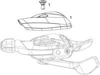 SRAM duimversteller "gx dh" trigger gx dh 7sp - thumbnail
