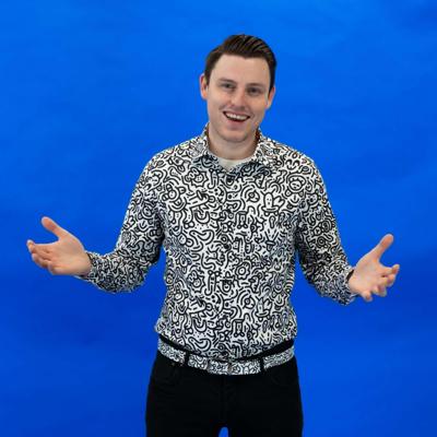 Doodle Art Overhemd-XL Lureaux - Handgemaakte Nette Schoenen Voor Heren Doodle Art Overhemd-XL Lureaux - Handgemaakte Nette Schoenen Voor Heren