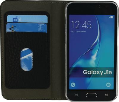 Mobilize Detachable Wallet Book Case Samsung Galaxy J1 2016 Black