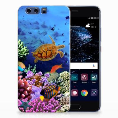 Huawei P10 Plus | TPU Hoesje | Vissen