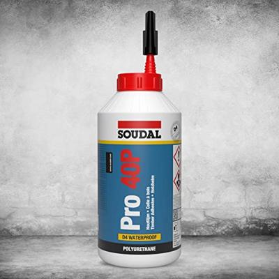 Soudal PRO 40P-PU houtlijm 750gr. - 108766 Soudal PRO 40P-PU houtlijm 750gr. - 108766